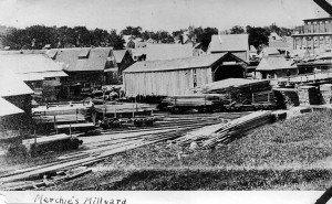 Murchie Lumber Mills, just below Knight's Corner US side