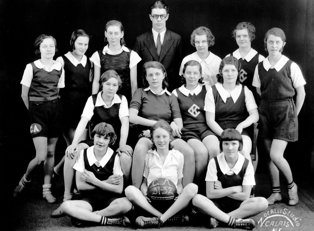 The Calais Girls Basketball team were Maine’s First Champs St. Croix